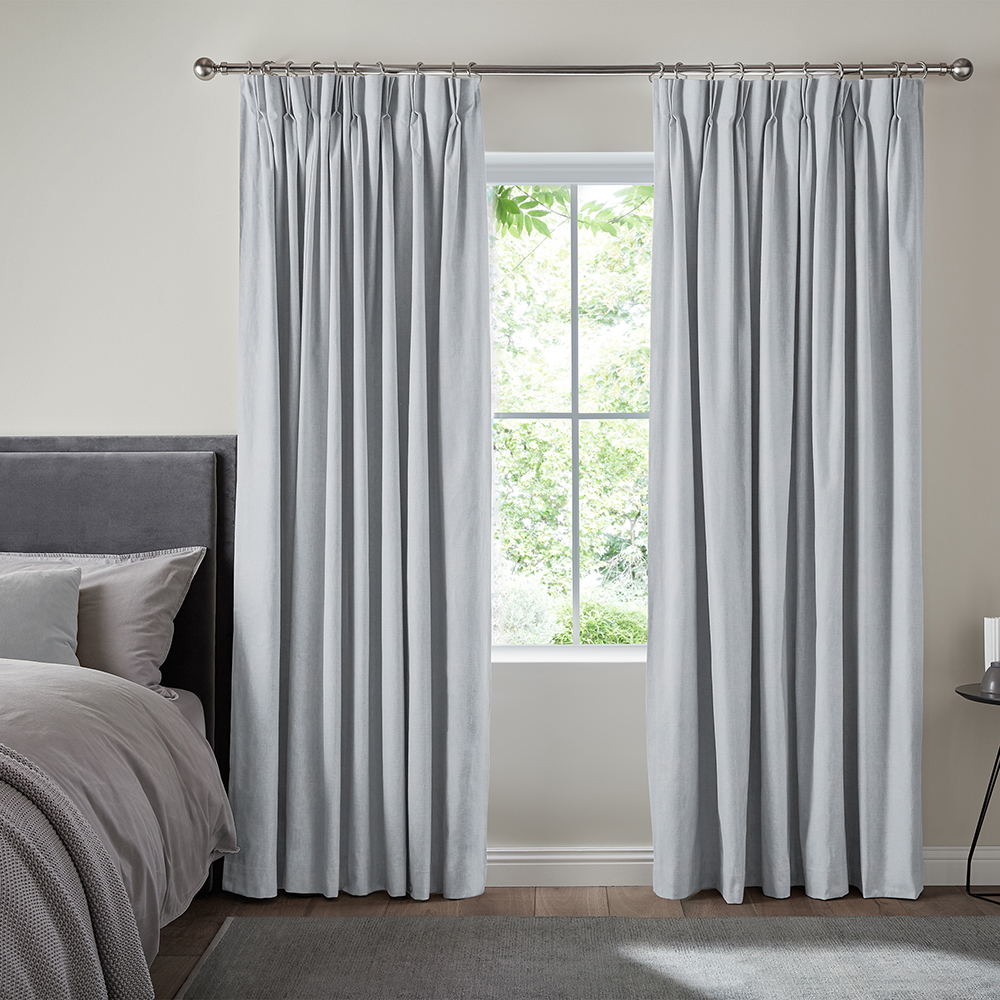 Orka Silver Curtains
