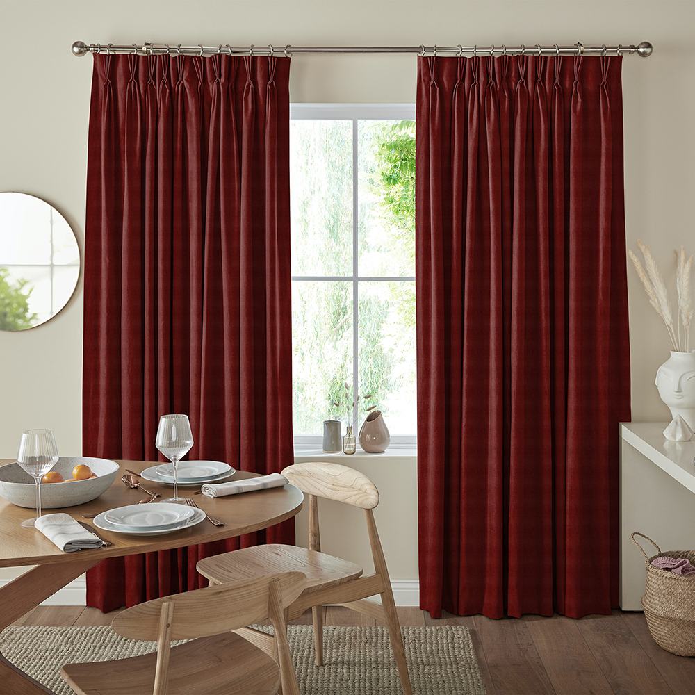 Cassandra Crimson Curtains