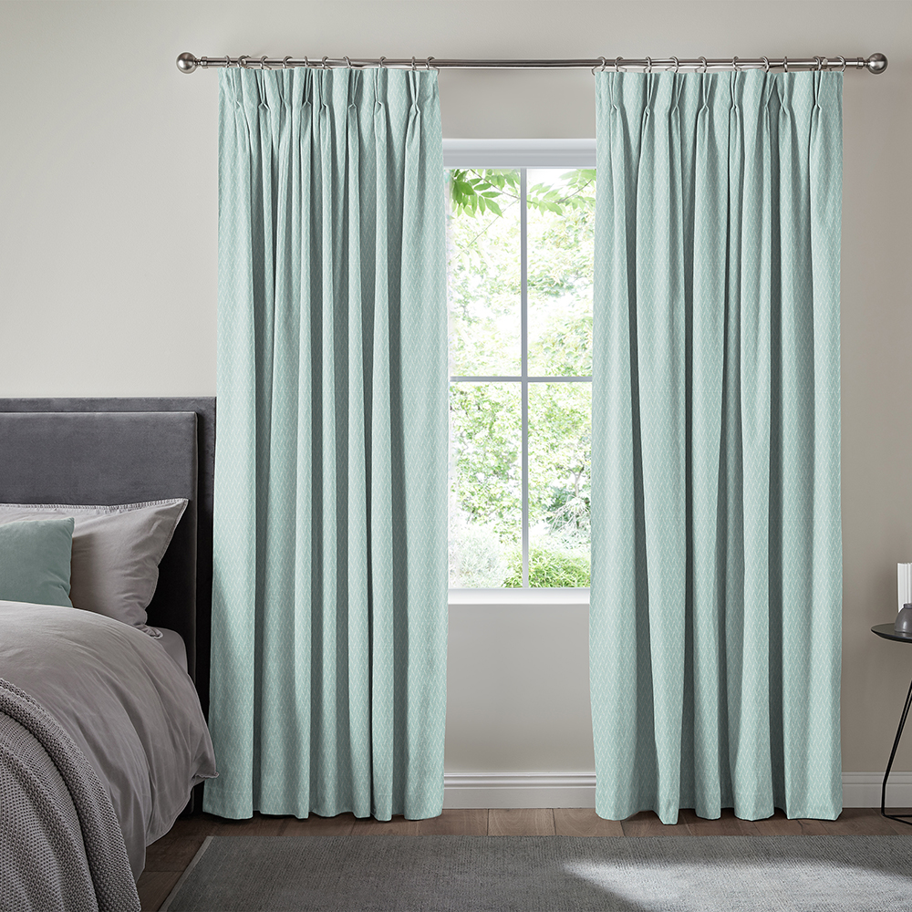 Reza Aquamarine Curtains