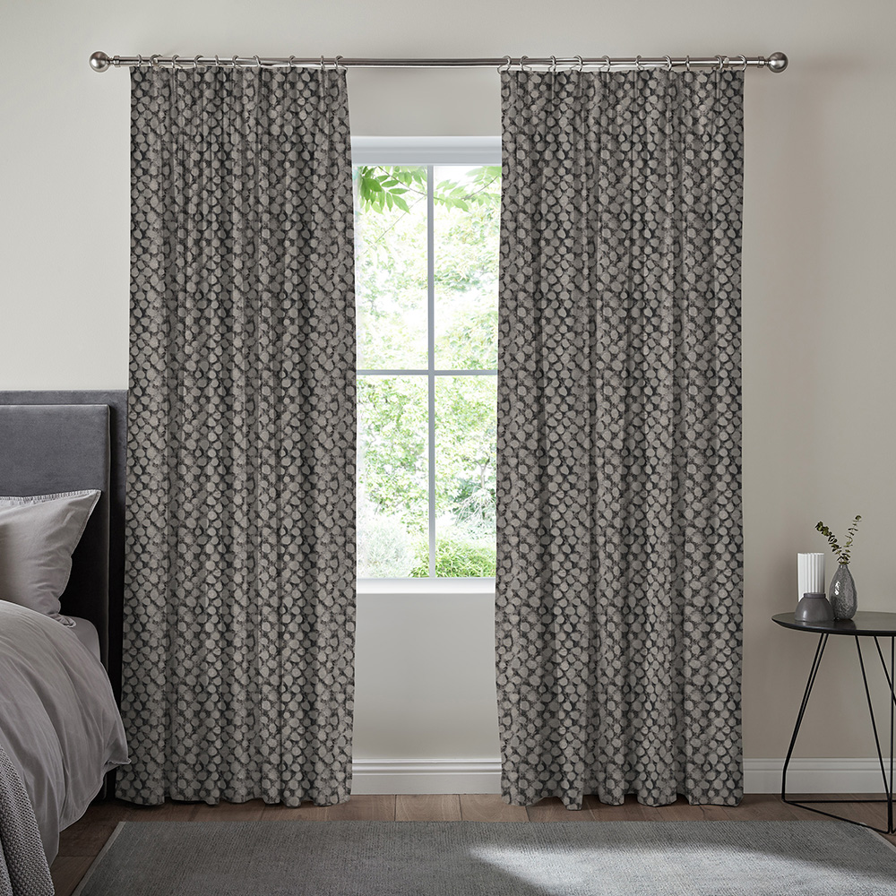 Silas Ebony Curtains