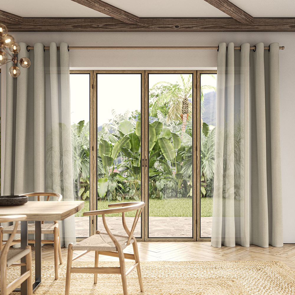 Rainey Driftwood Curtains