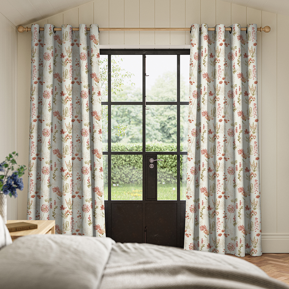 Rubina Berry Curtains