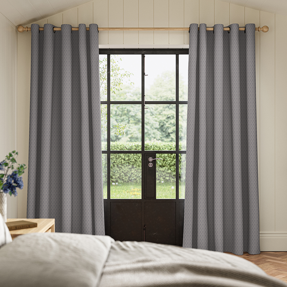 Ortega Graphite Curtains