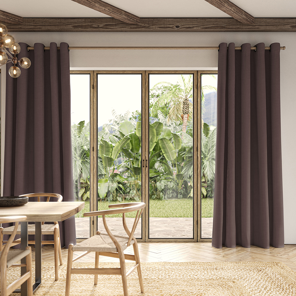 Dusen Mulberry Curtains