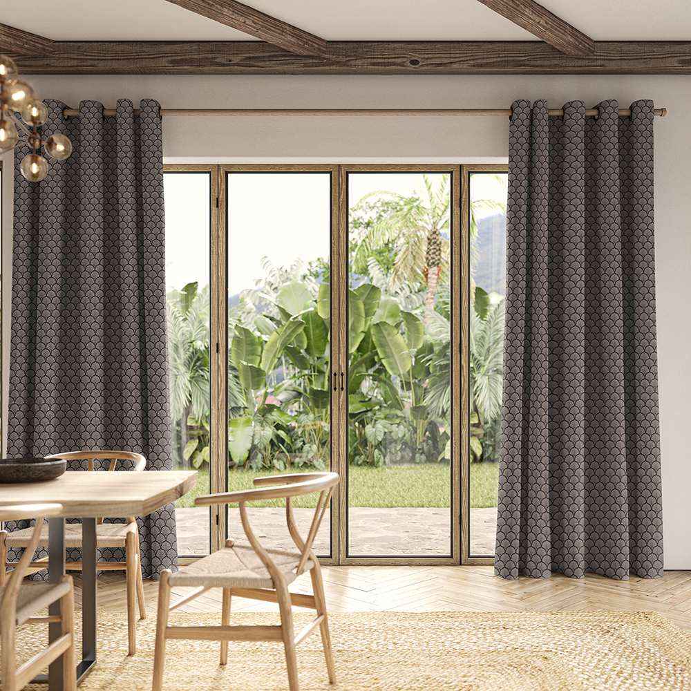 Paros Thistle Curtains