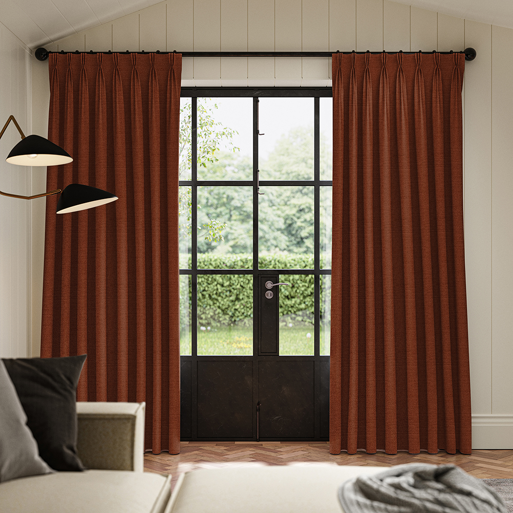 Penelope Paprika Curtains