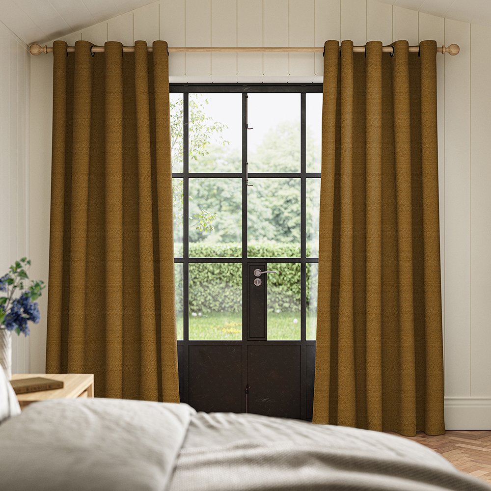 Penelope Tumeric Curtains
