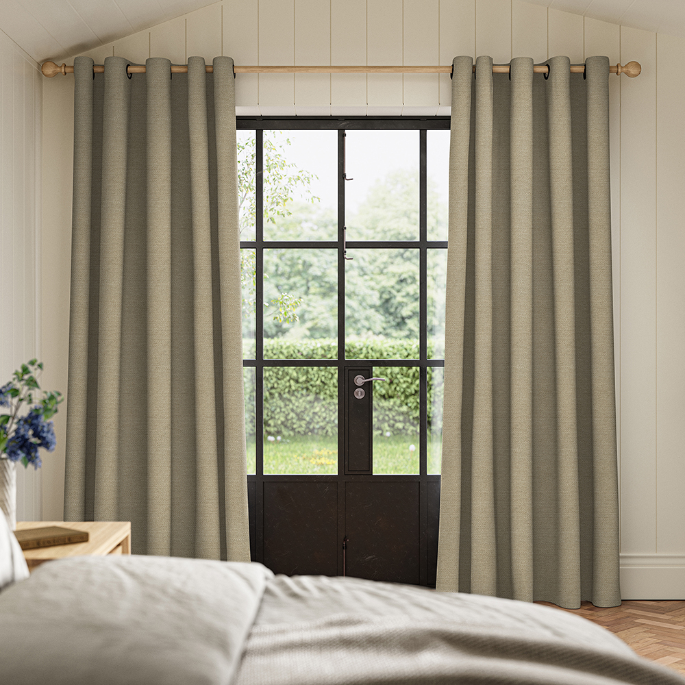 Penelope Oatmeal Curtains