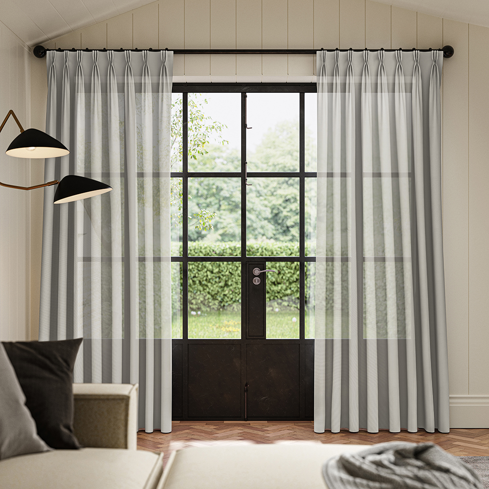 Blasket Slate Curtains