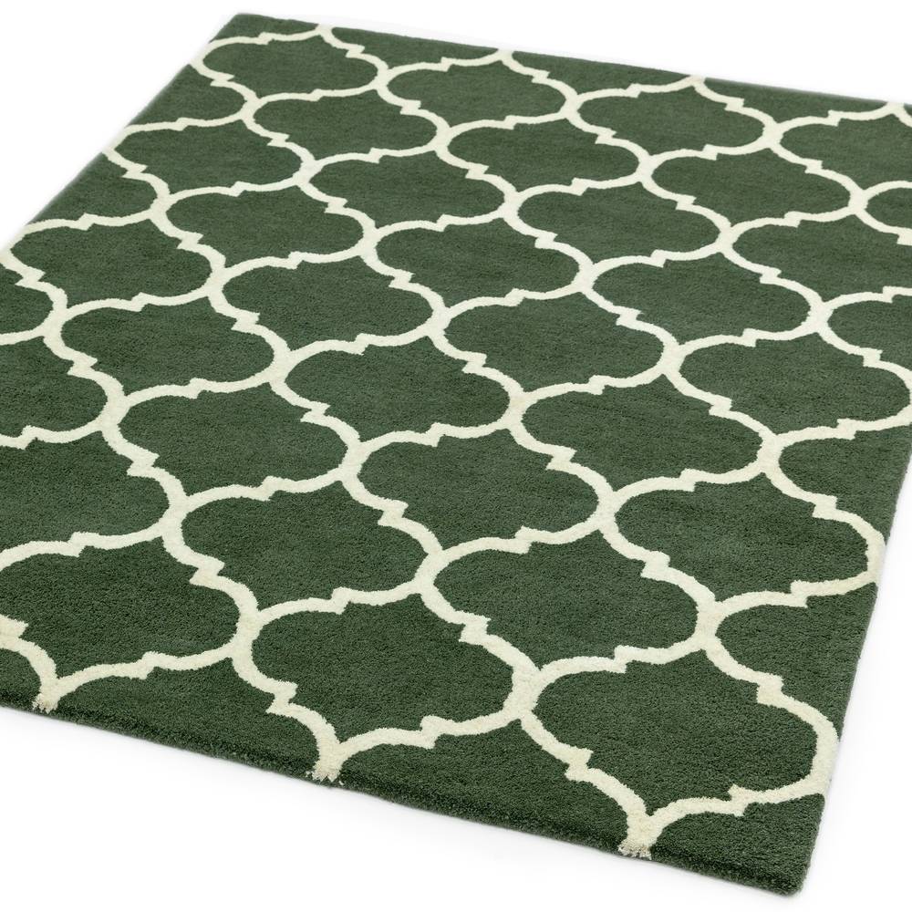 Albany Ogee Green Rug