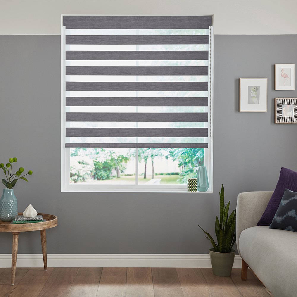 Molton Charcoal Fifty50 Blind