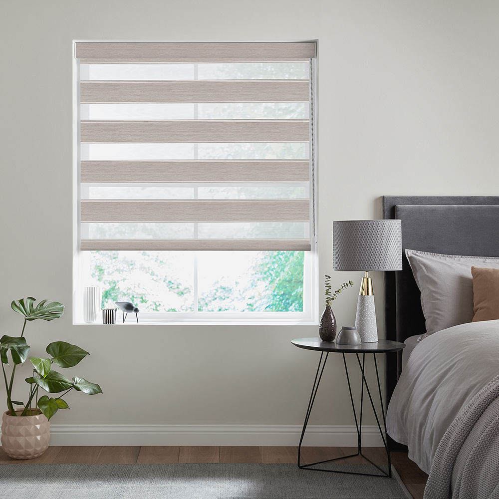 Huxley Taupe Fifty50 Blind