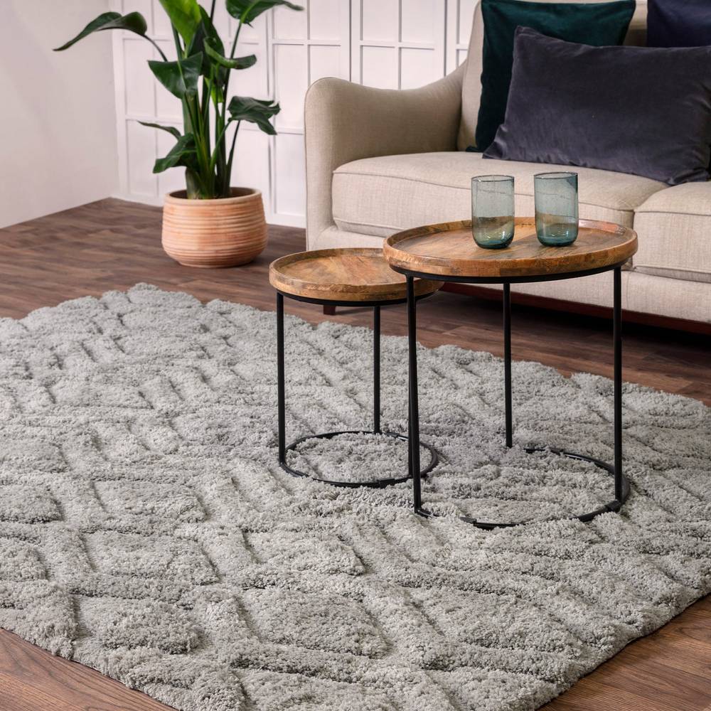Harrison Silver  Rug