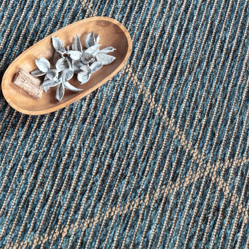Mulberry Teal Rug