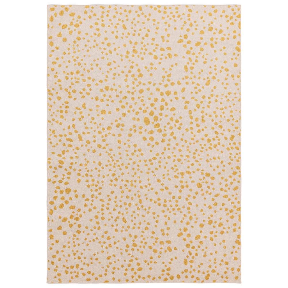 Muse Yellow Spotty Rug