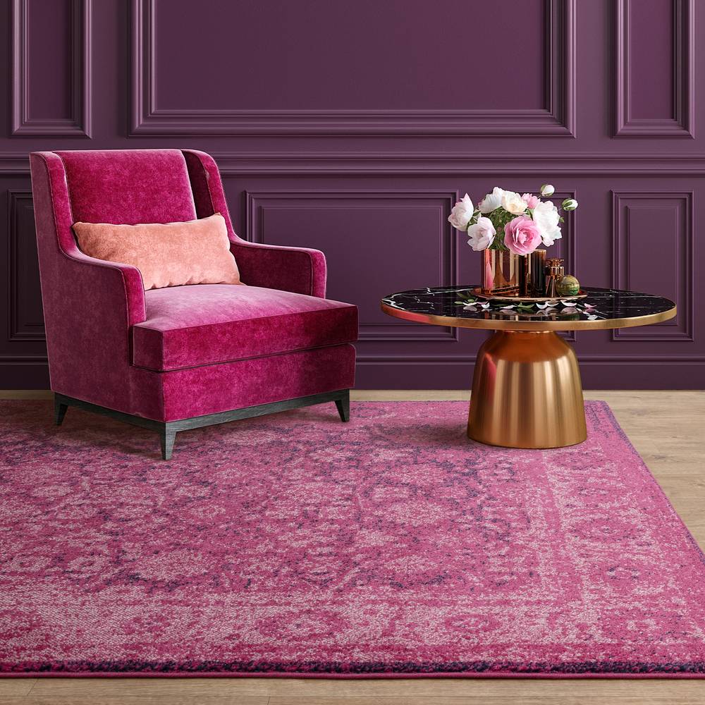 Muse Harlequin Pink Rug