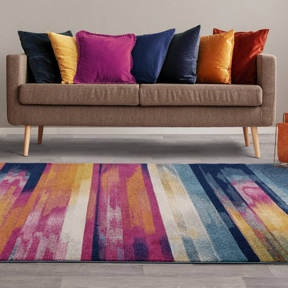 Nova Stripe Multi Rug