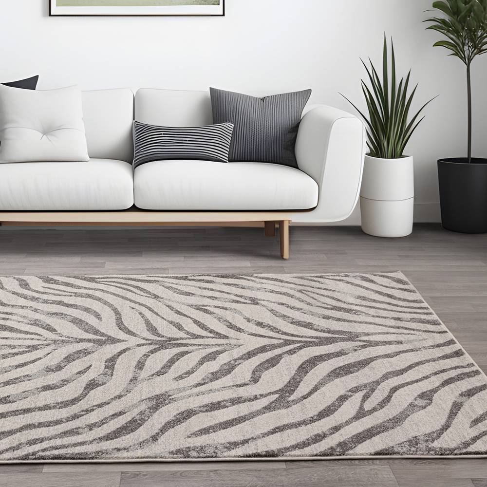 Nova Zebra Grey Rug