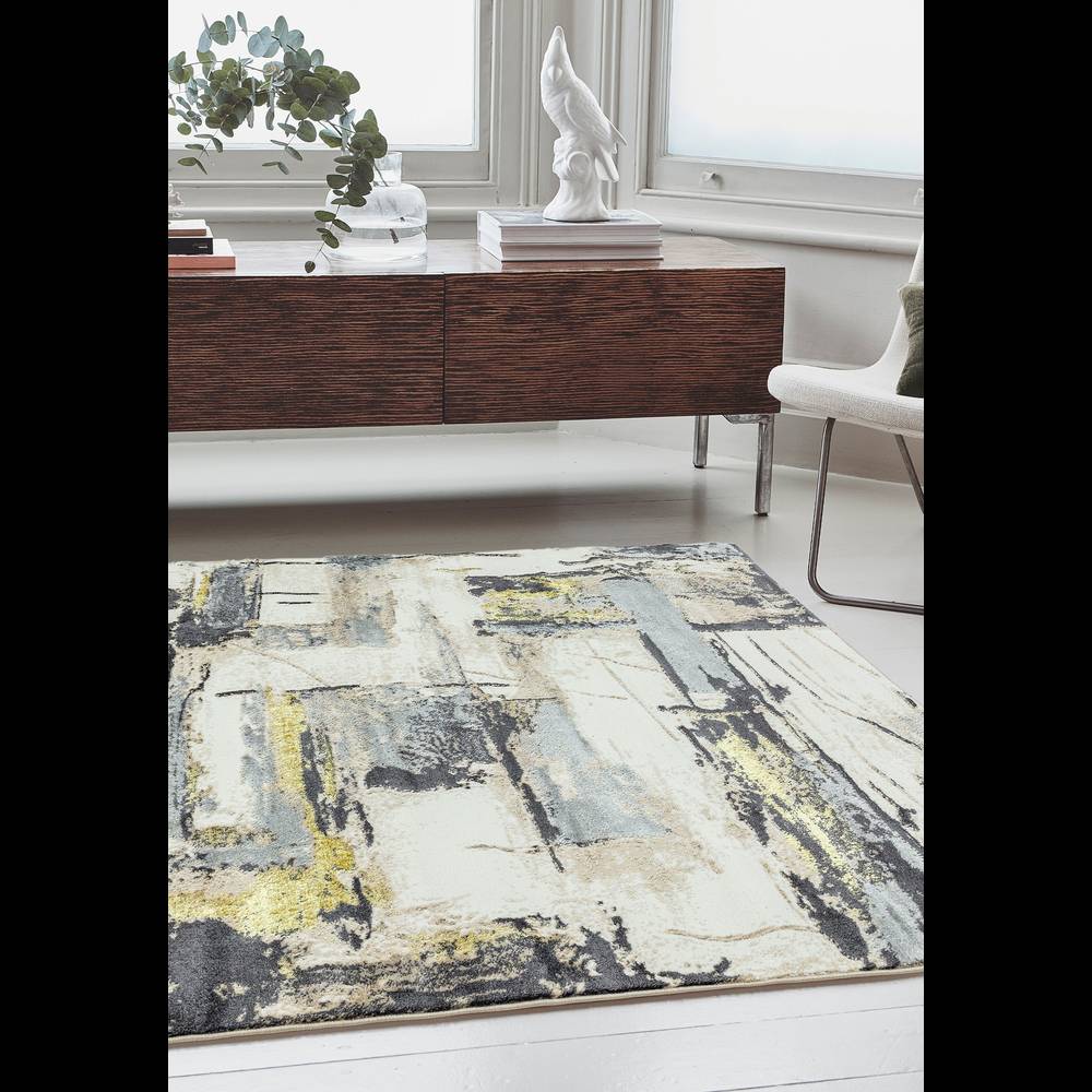 Orion Decor Yellow Rug