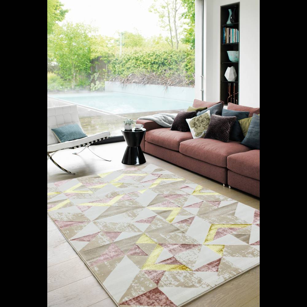 Orion Flag Pink Rug