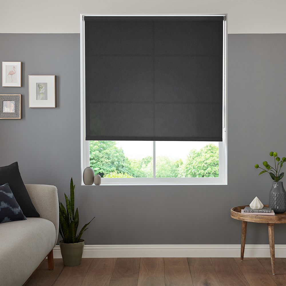 Orlando Black Roller Blind