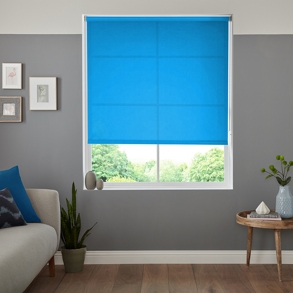 Orlando Cyan Roller Blind
