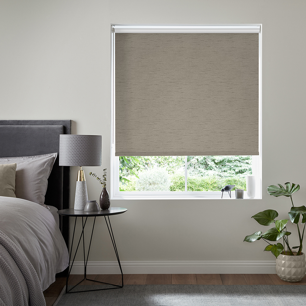 Allegra Chestnut Roller Blind