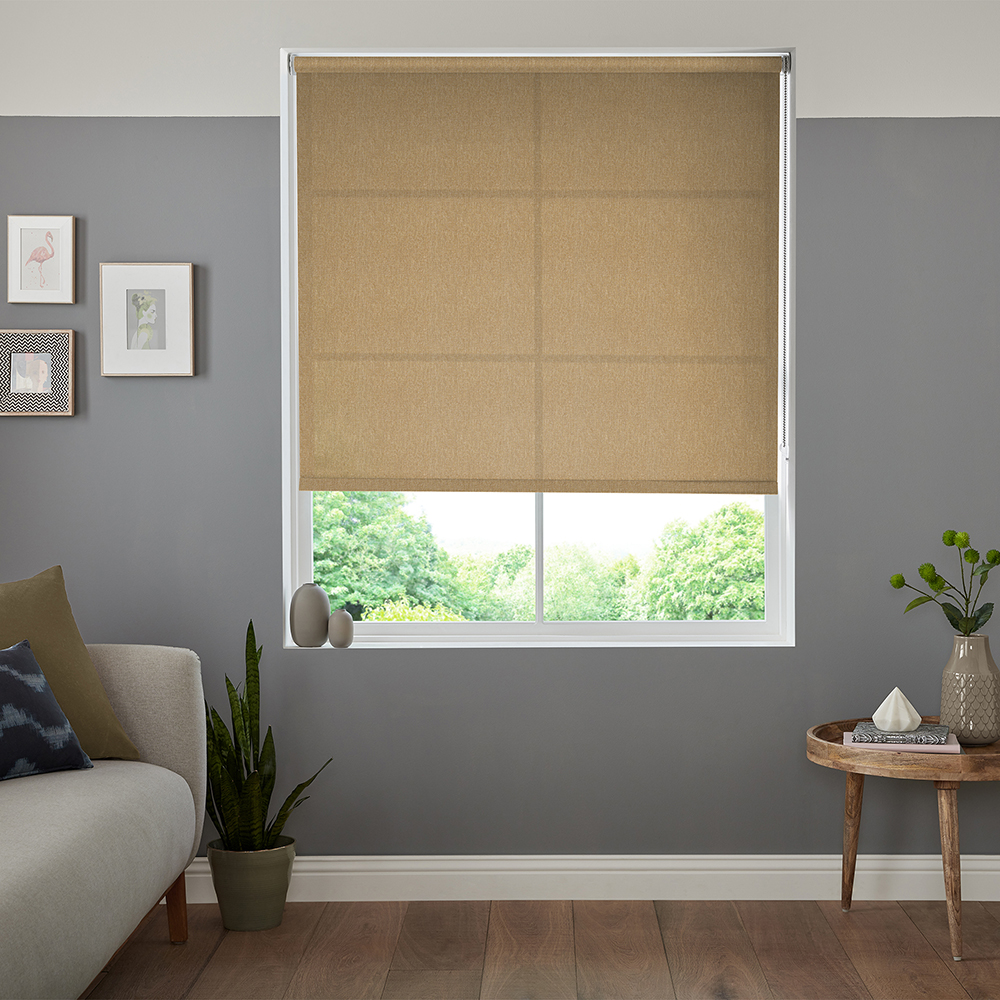 Enricca Ochre Roller Blind
