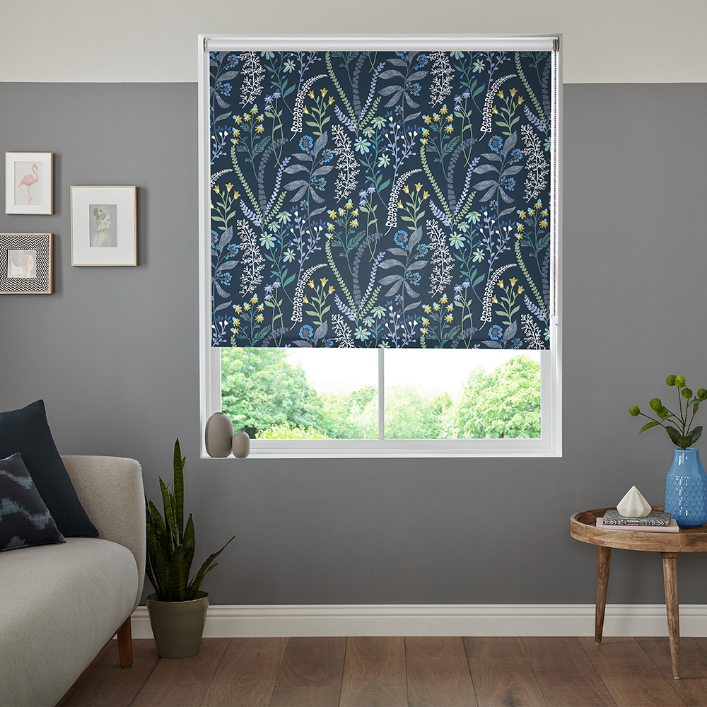 Deansgate Midnight Roller Blind