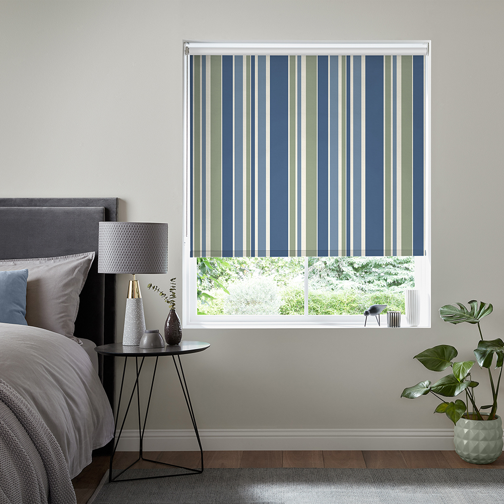 Edwina Indigo Roller Blind