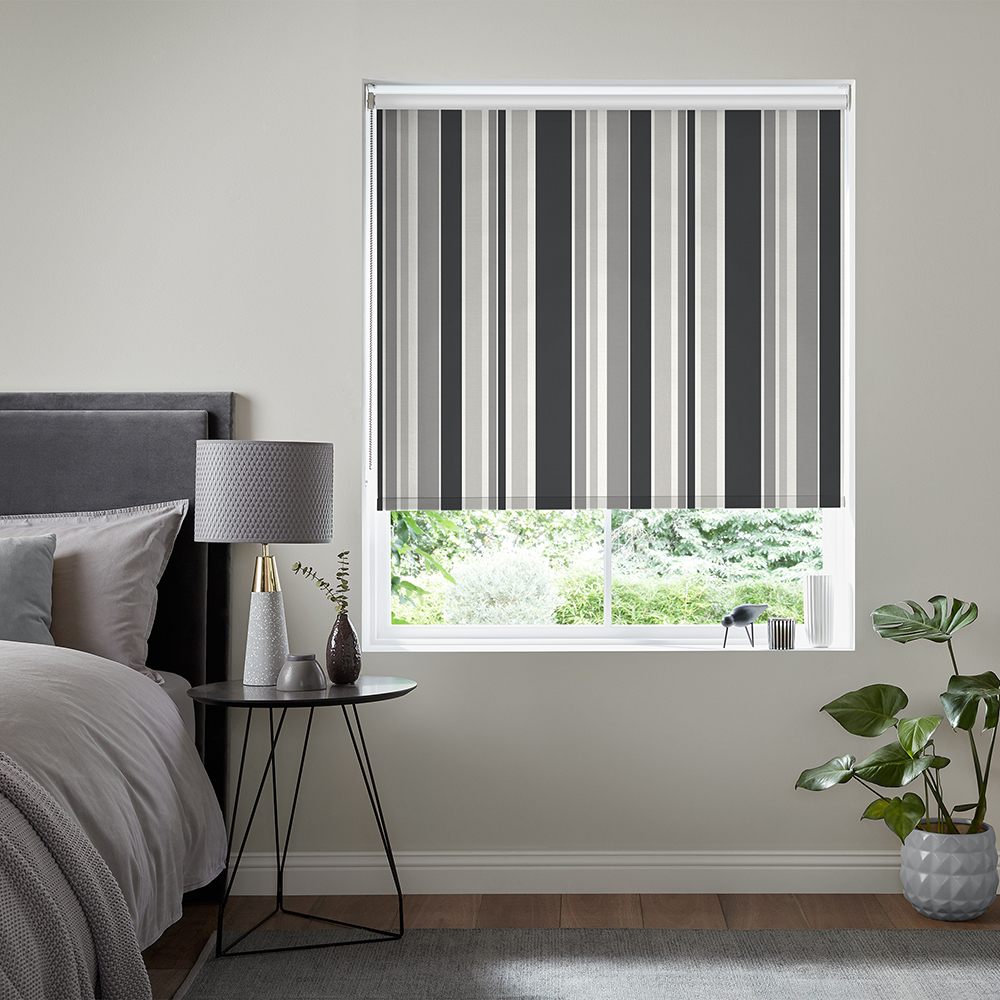 Edwina Charcoal Roller Blind