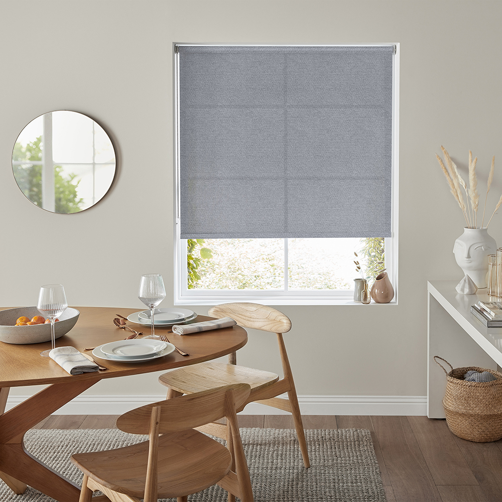 Haslam Grey Roller Blind