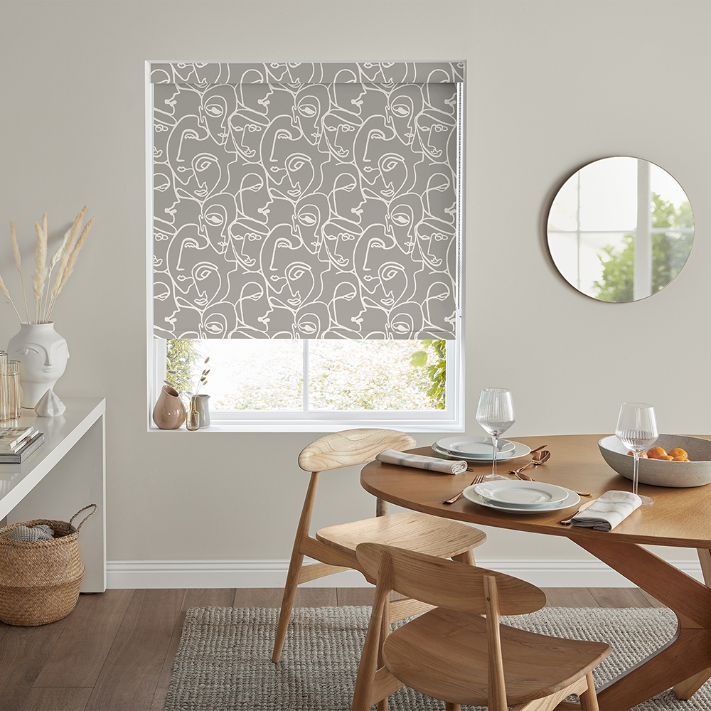 Marcia Smoke Roller Blind