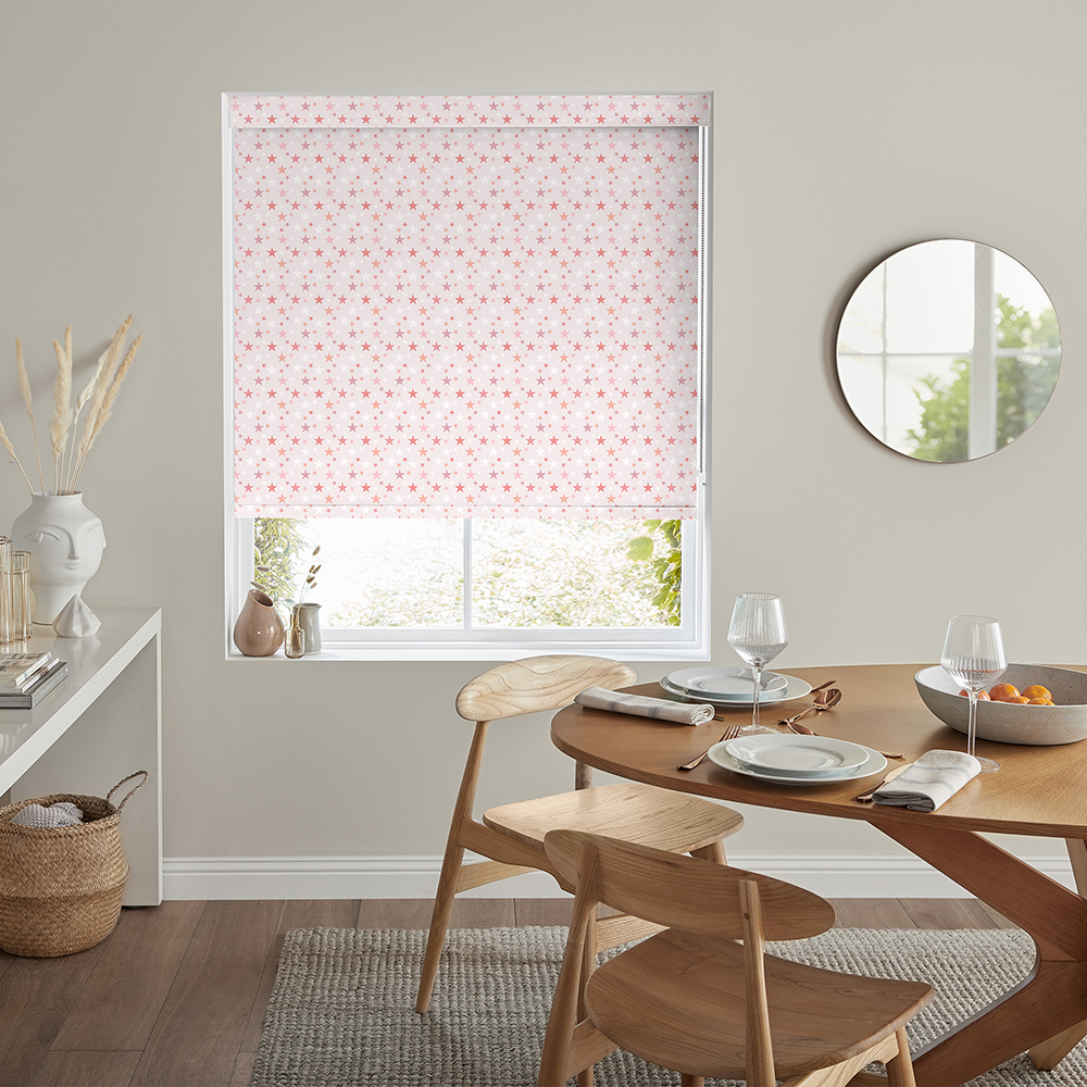 Latimer Pink Roller Blind