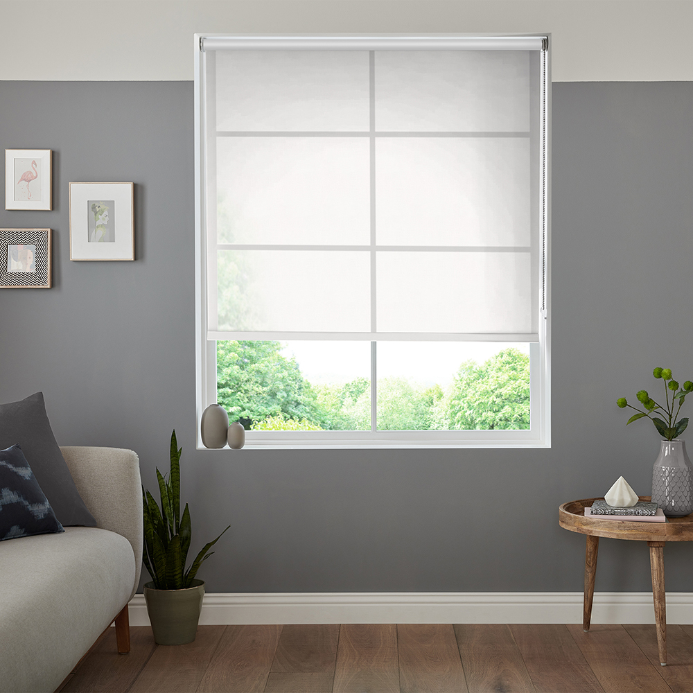 Darwin Snow Roller Blind