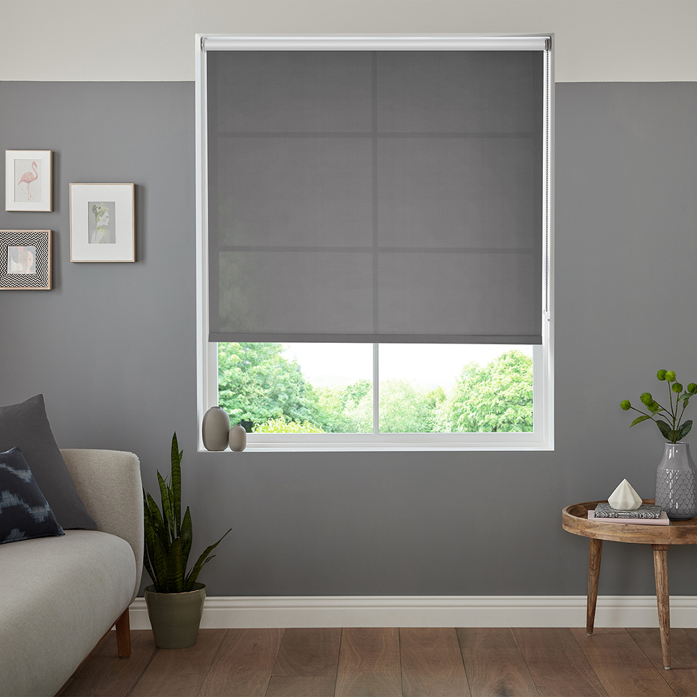 Maya Silver Roller Blind