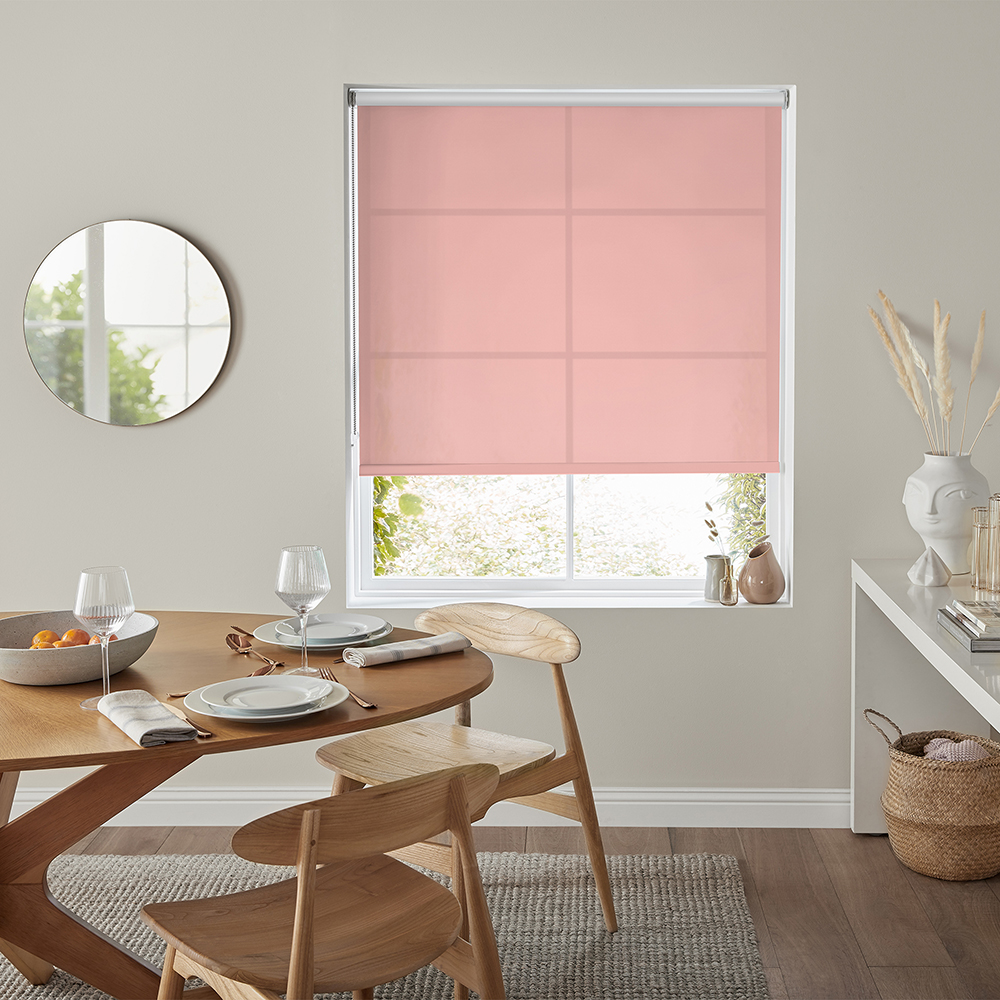 Rae Pink Roller Blind