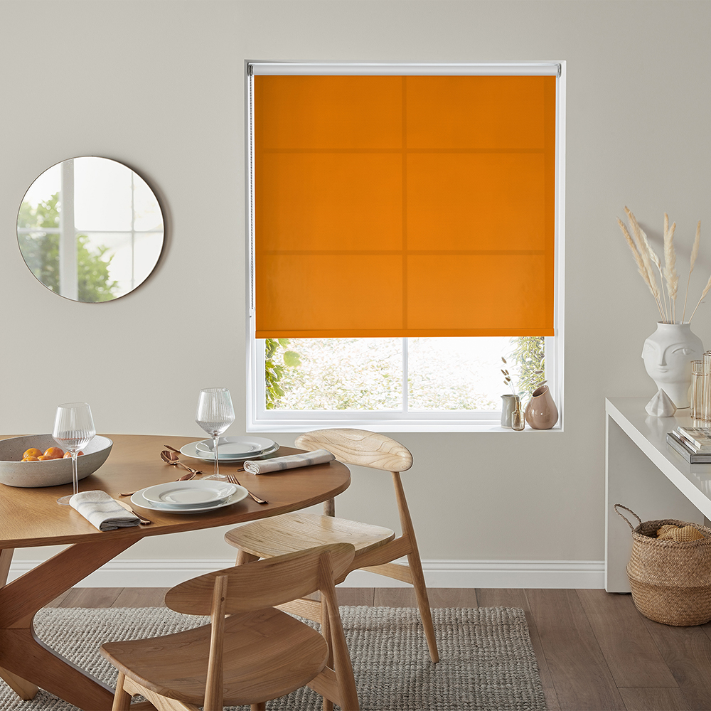 Rae Orange Roller Blind