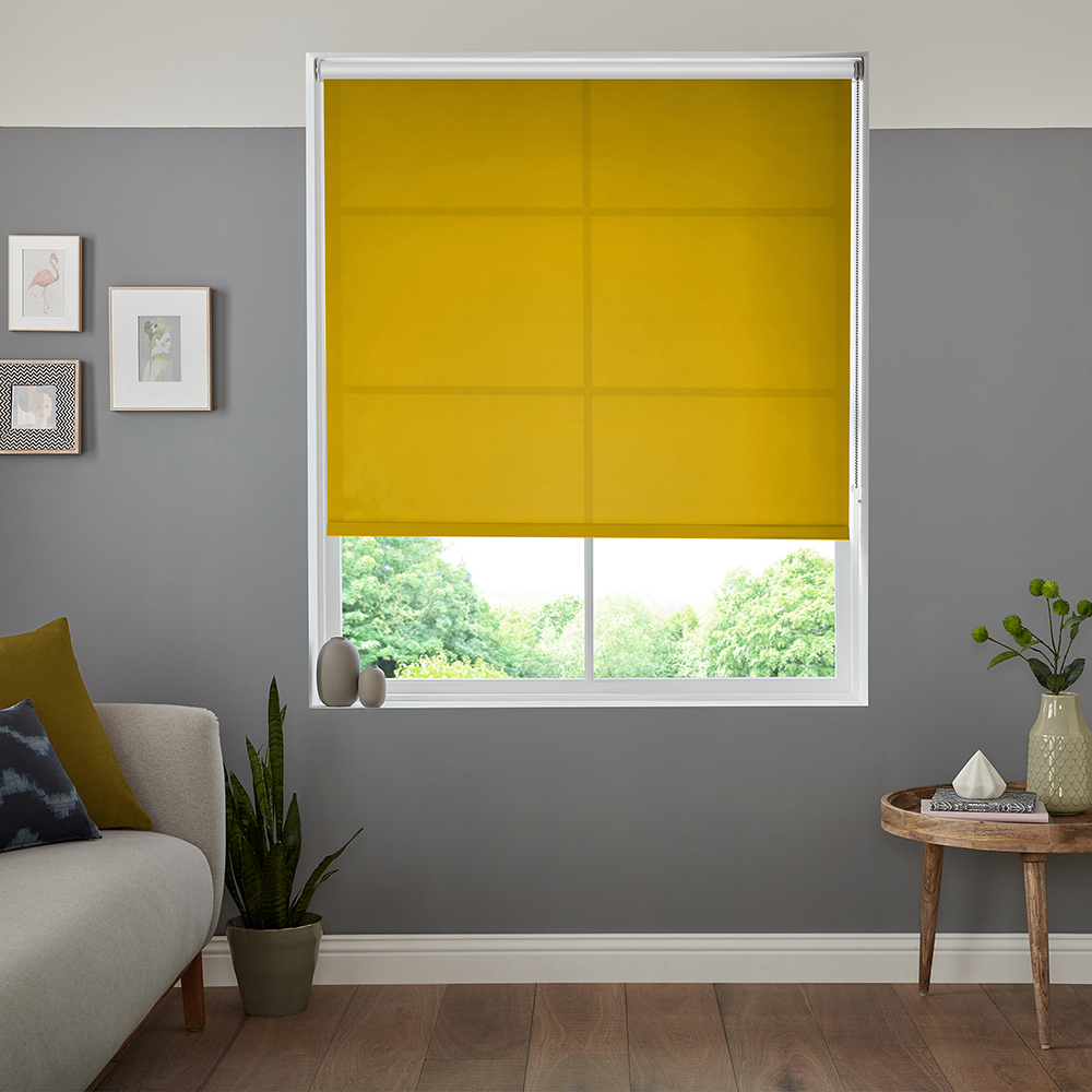 Rae Ochre Roller Blind