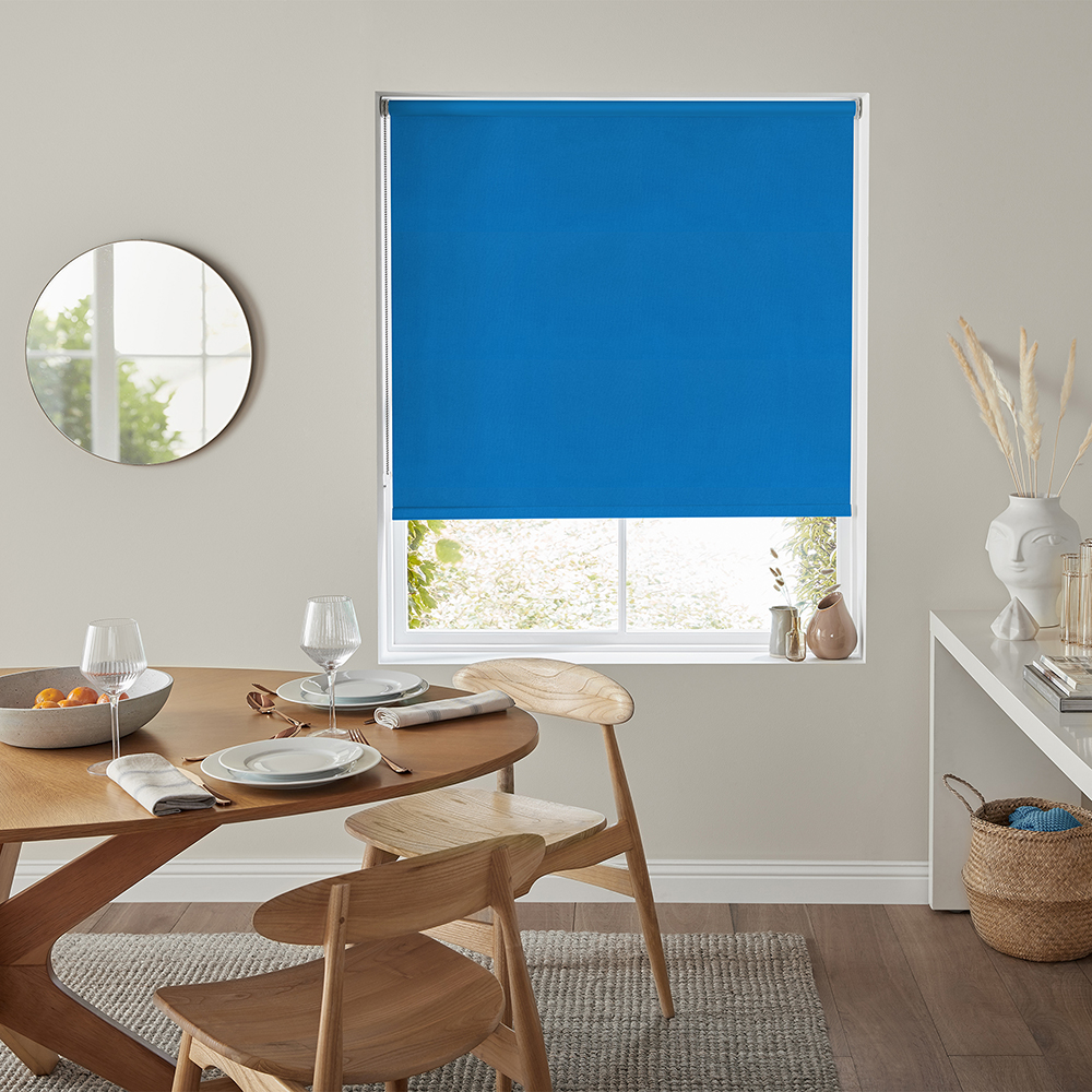 Lennie Cyan Roller Blind