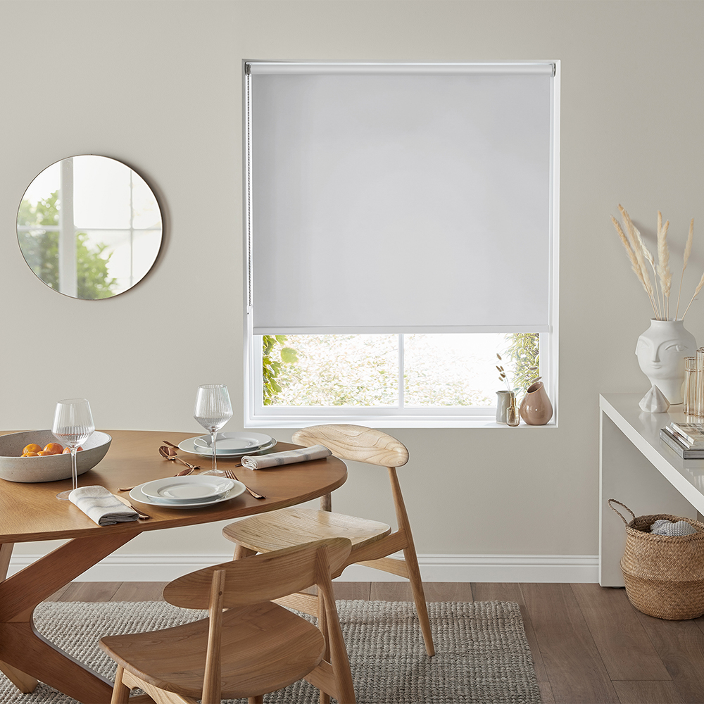 Lennie White Roller Blind