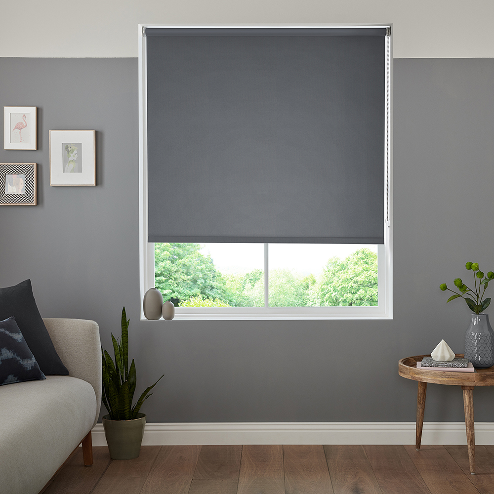 Lennie Charcoal Roller Blind