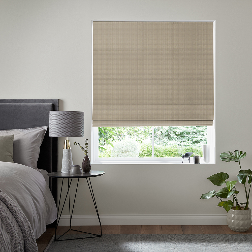 Ulla Taupe Roman Blind