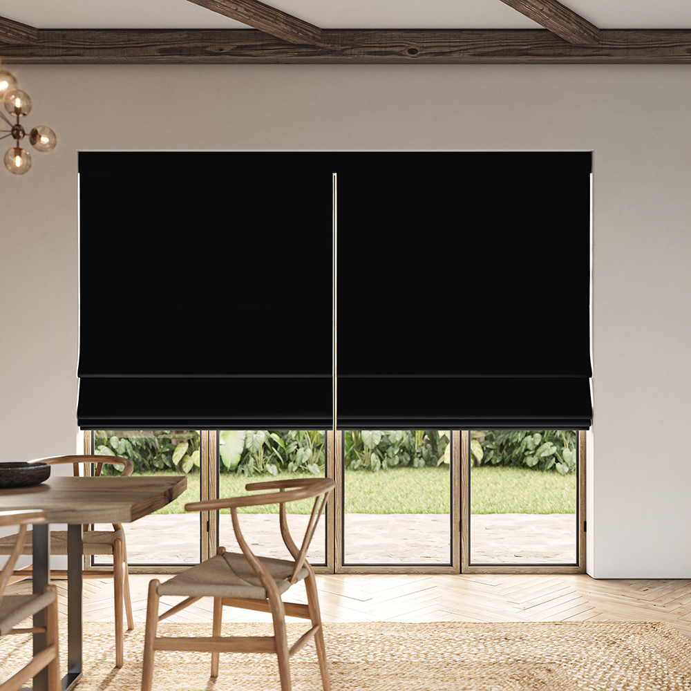 Cassandra Ebony Roman Blind