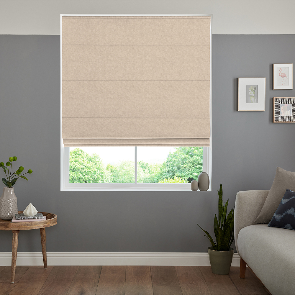 Fika Champagne Roman Blind