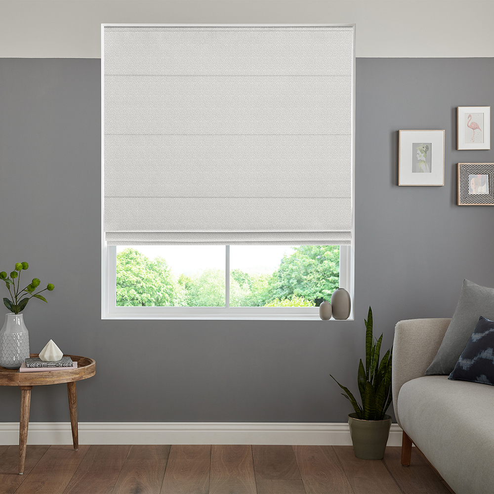 Tromso Platinum Roman Blind