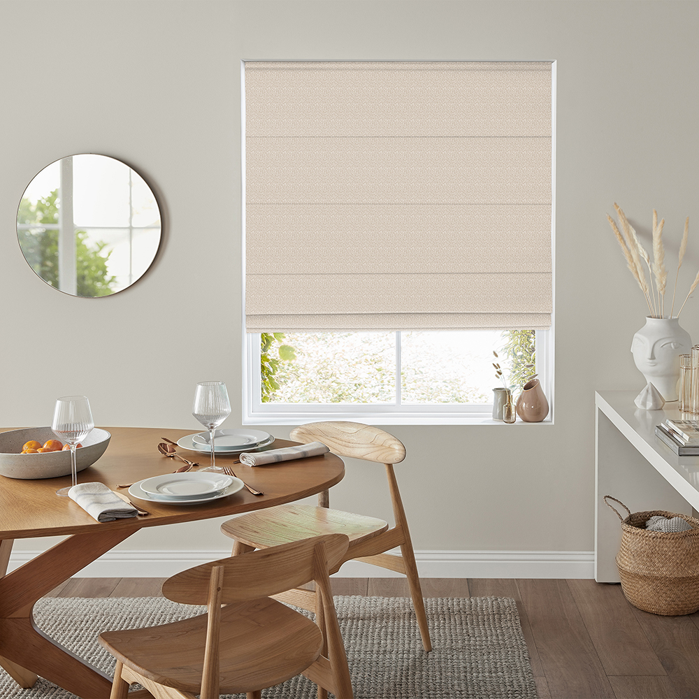 Tromso Taupe Roman Blind