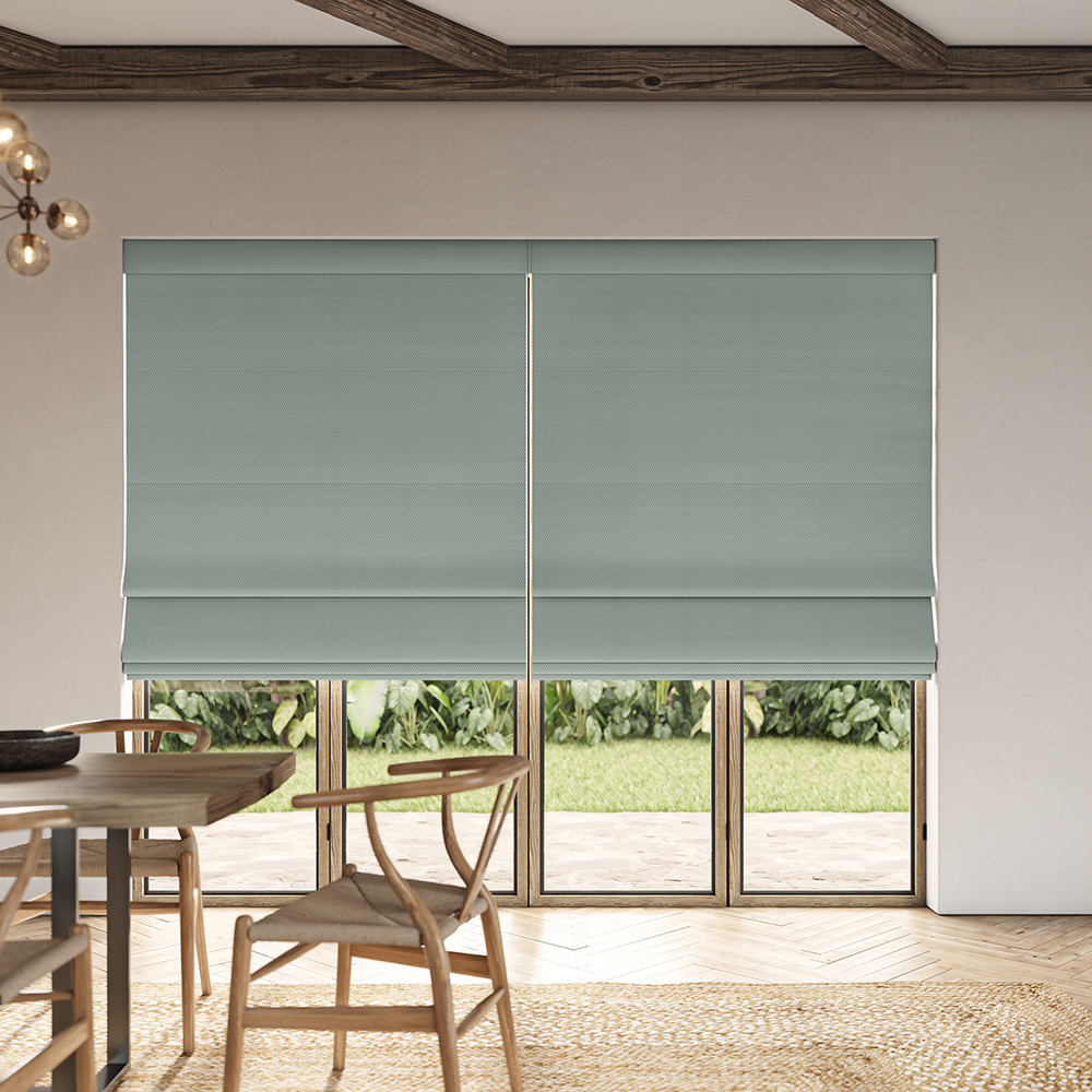 Meryl Sage Roman Blind