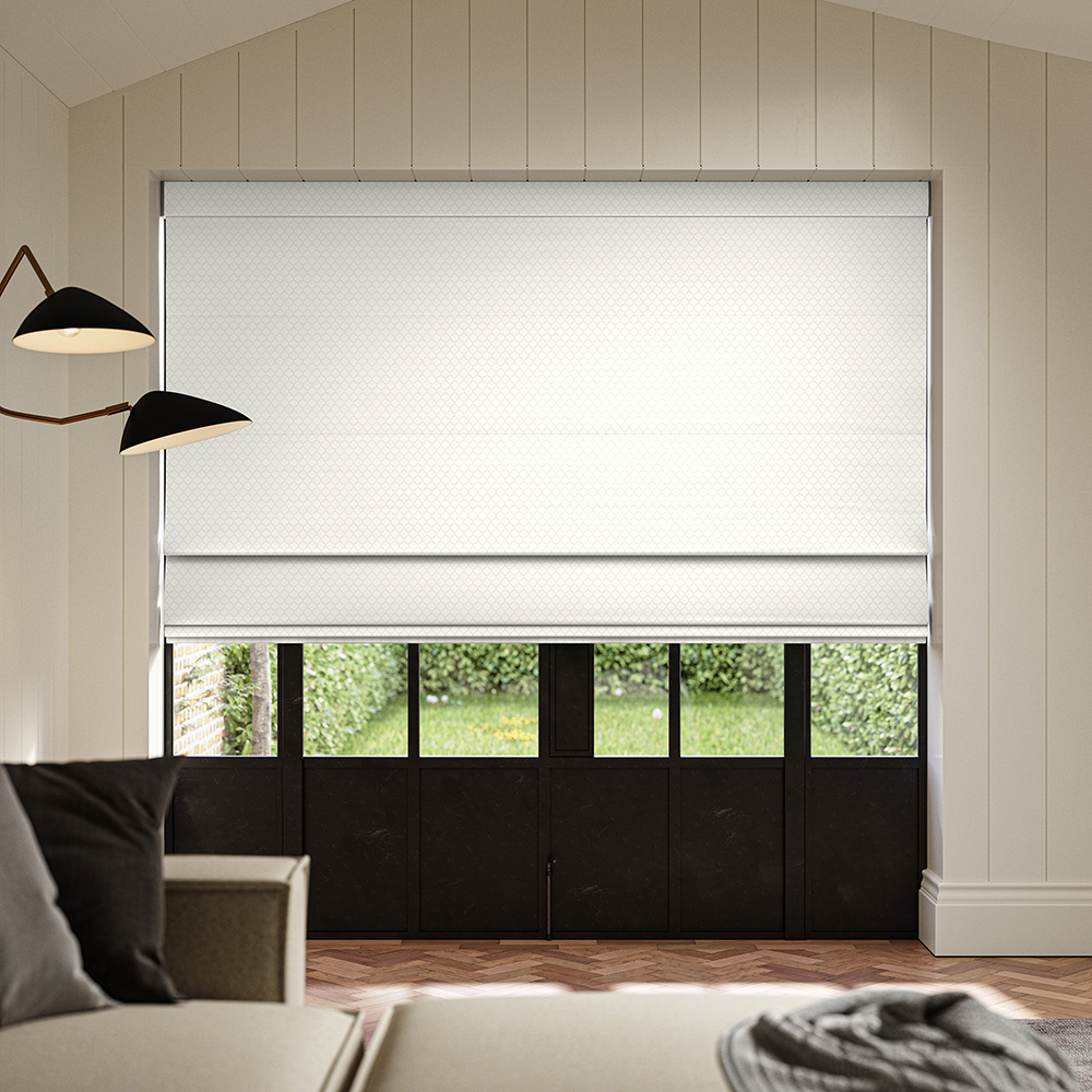 Briar Ivory Roman Blind