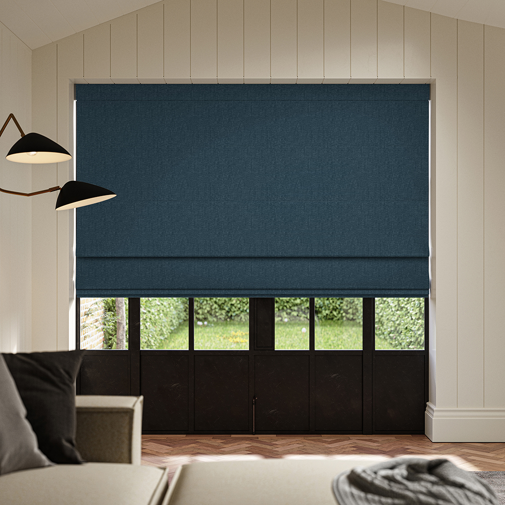 Lou Peacock Roman Blind